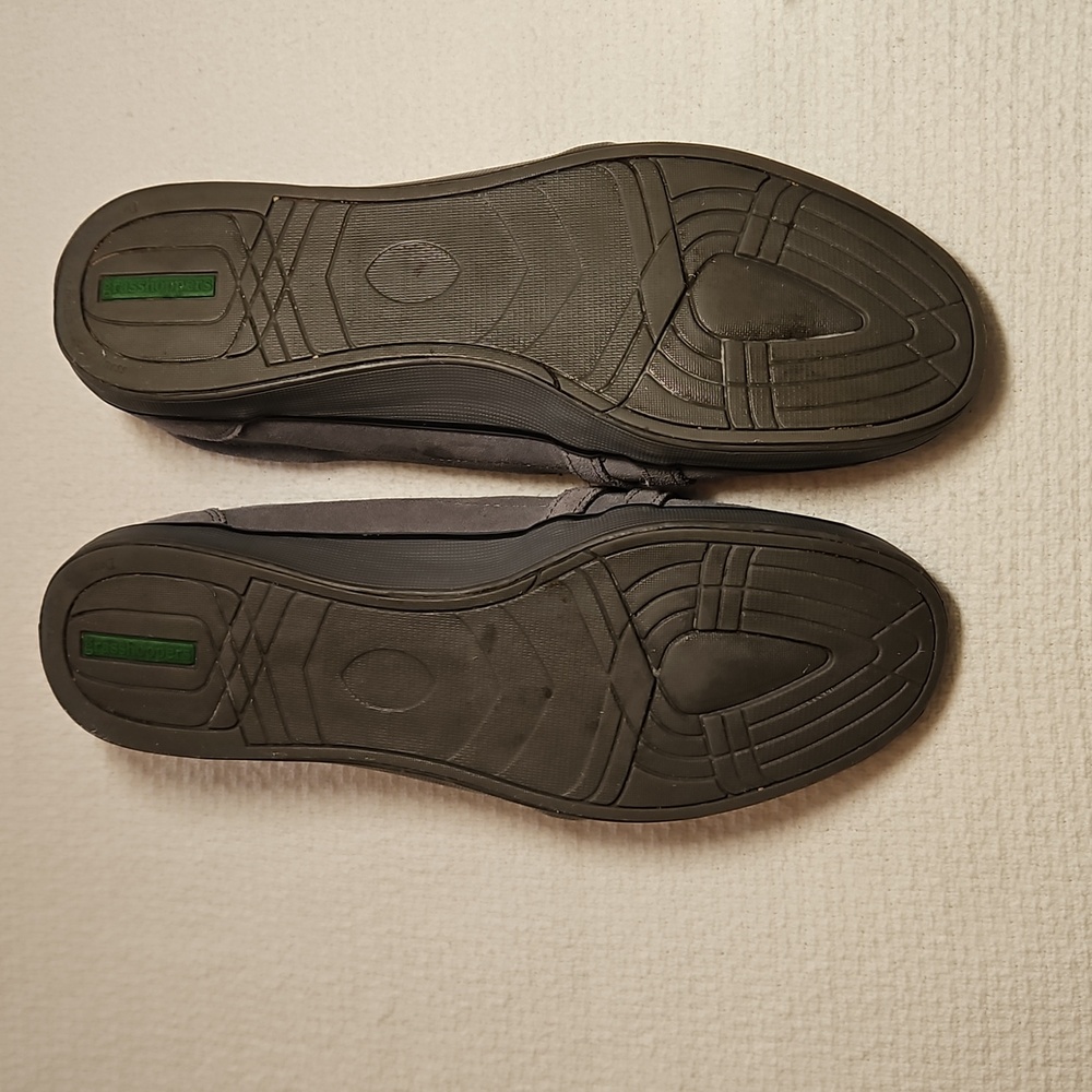 Grasshoppers Vintage Minimalist Gray Women's Slip-On Size 9 Loafer - Picture 4 of 6